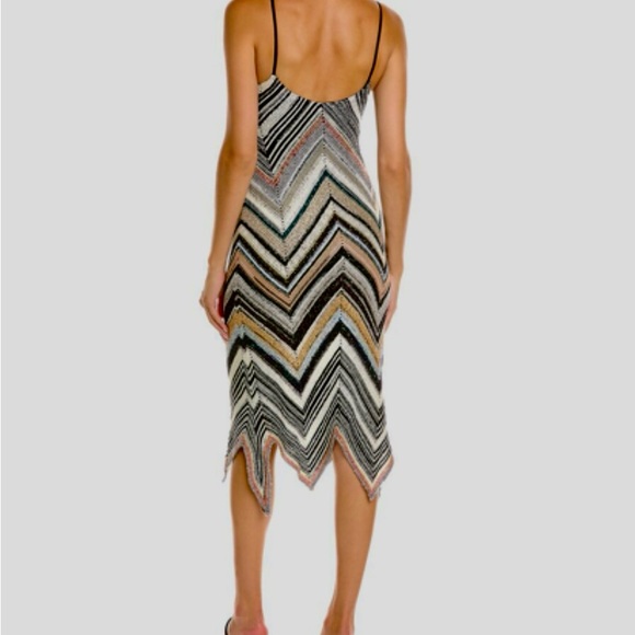 Missoni zig zag knit with sequins halter dress. NWT SZ 44 US 8 - Picture 2 of 9